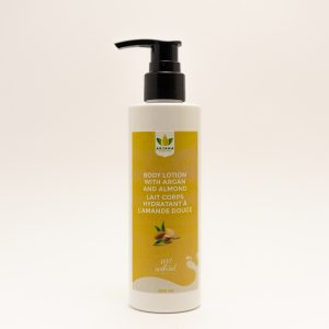 Body lotion with Argan and Almond